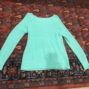 J.Crew teal sweater